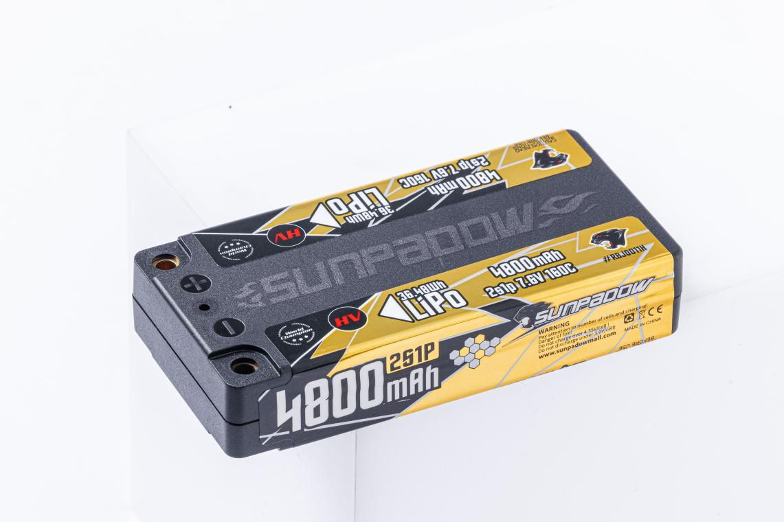 Sunpadow, Shorty, Champions Series, 4800mAh-7.6V-2S1P-160C