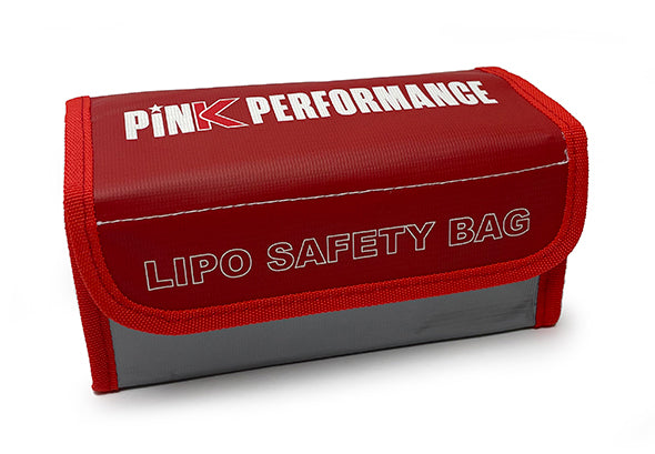 Pink Performance LiPo Battery Safety Bag L-size (200x90x90mm)