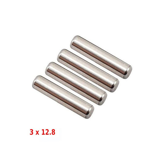Answer-RC Hardened Steel Pins 3mm x 12.8mm - 4 pcs