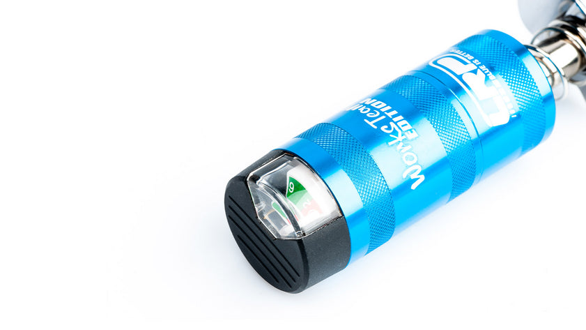 Glow Plug Igniter - Alum. with voltmeter (no battery) - WorksTeam Edition