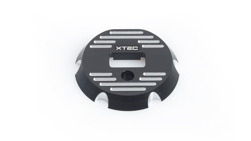 X22 Aluminium endplate - black