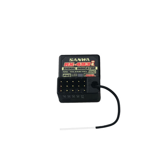 Sanwa Radio Sanwa Exzes Z3 FH5 RX493i Receiver with TX Battery instal
