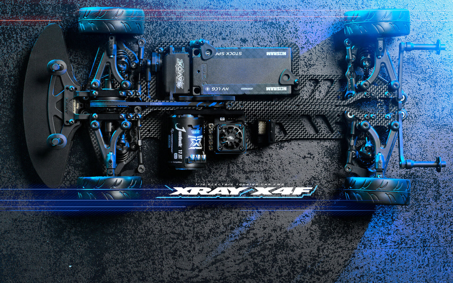 XRAY X4F'26 - 1/10 ELECTRIC TC FWD