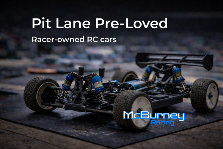 Racer-owned RC cars from the local pit lane.