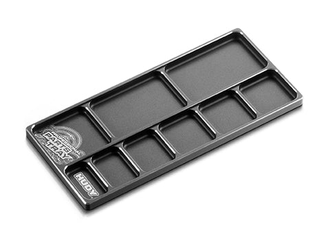 HUDY ALU PARTS TRAY LARGE 215x100mm