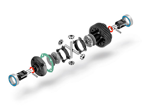 XRAY XB2 ACTIVE DIFFERENTIAL - NARROW - SET