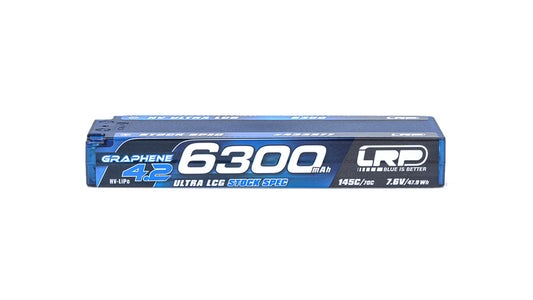 HV Ultra LCG Stock Spec GRAPHENE-4.2 6300mAh Hardcase Battery - 7.6V LiPo - 145C/70C