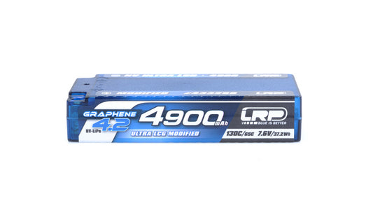 HV Ultra LCG Modified Shorty GRAPHENE-4.2 4900mAh Hardcase Battery - 7.6V LiPo - 130C / 65C