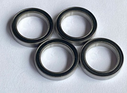 McBurney Racing Ball Bearing 15x21x4, 10pcs, x2rubber