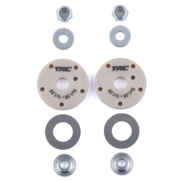 Valve shock pistons 5x1.35 + 1x1.35 Flat (OD 15.85mm/ID 2.6mm/H. 2.5mm) - QTY 2