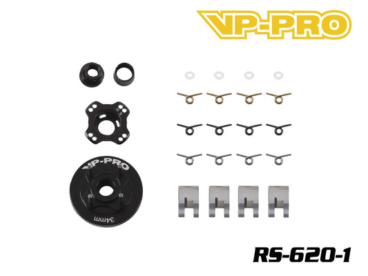 VP Pro 34mm 4 Shoe Clutch Set
