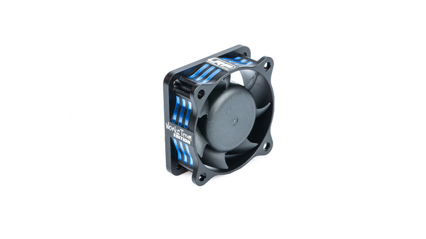LRP WorksTeam Aluminium SuperHighRev. motor fan 40x40x15mm - 1S/2S - Receiver connector