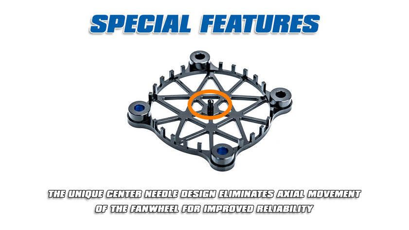 LRP WorksTeam Aluminium safety mesh V2 for 40mm fan