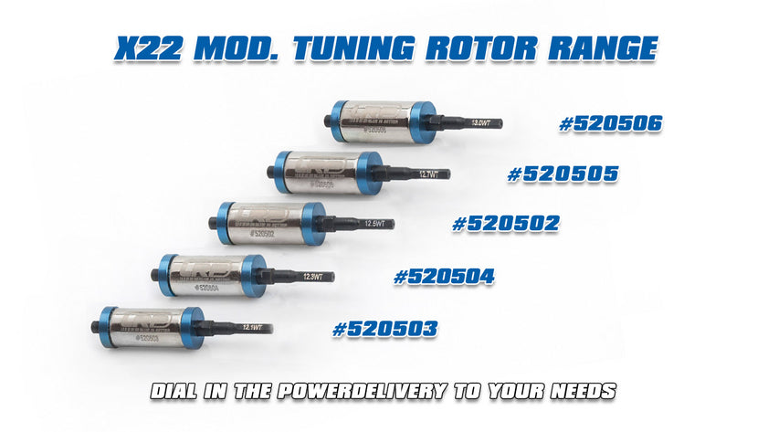 X22 Modified 12.3mm WorksTeam rotor