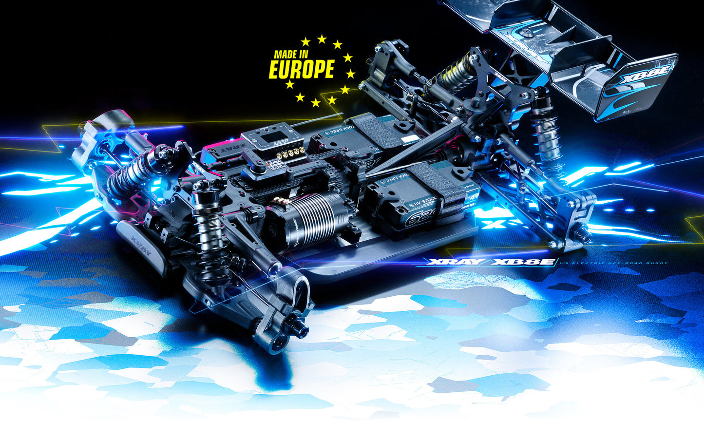 XRAY XB8E'26 - 1/8 ELECTRIC OFF-ROAD CAR