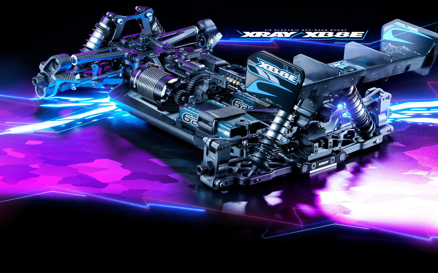 XRAY XB8E'26 - 1/8 ELECTRIC OFF-ROAD CAR