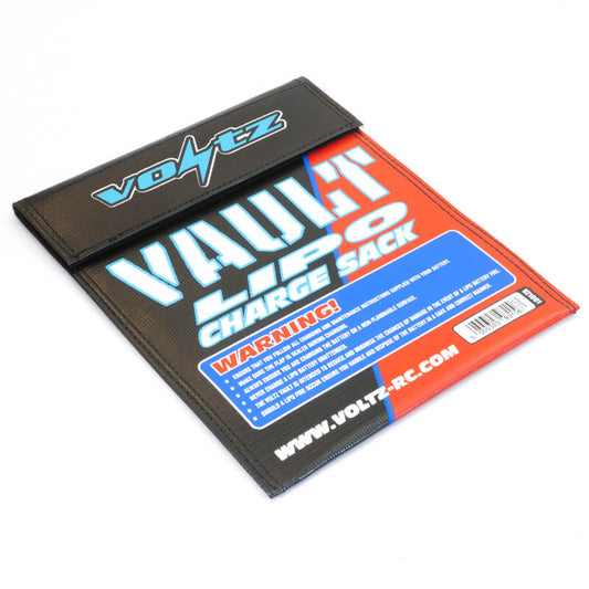 VOLTZ CHARGE VAULT LIPO SACK/BAG MEDIUM 22cm x 18cm