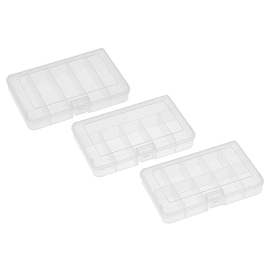 CORALLY PARTS STORAGE CASE SET 3 PCS MEDIUM 165X112X31MM