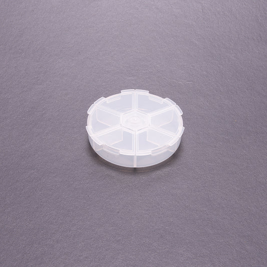Parts Box Round - 6 Compartments
