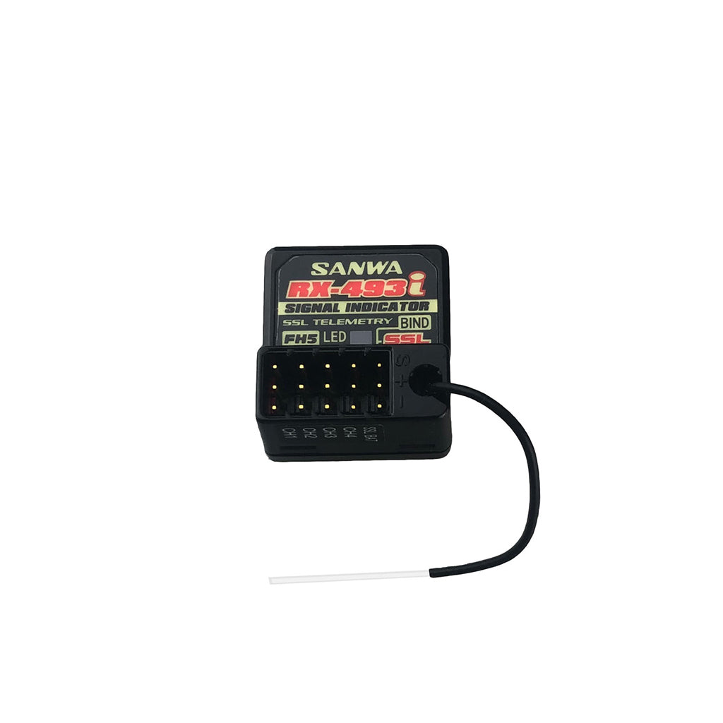 Sanwa Radio Sanwa Exzes Z3 FH5 RX493i Receiver with TX Battery instal
