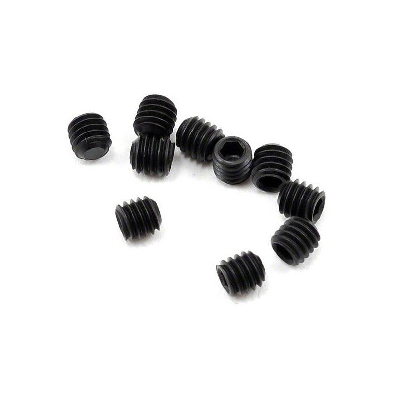 SWORKz M4x4mm Grub / Set Screw -10pcs (Flat Bottom)