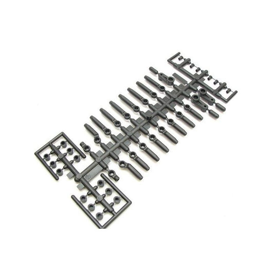 SWORKz S12 S14 Series Ball End Caps and Hinge Pin Inserts (BK)