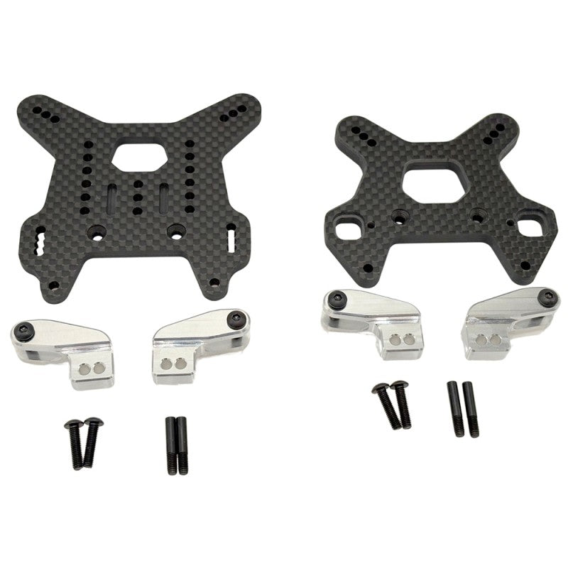 SWORKz S35-4/E Evo F/R Lay Down Shock Tower System