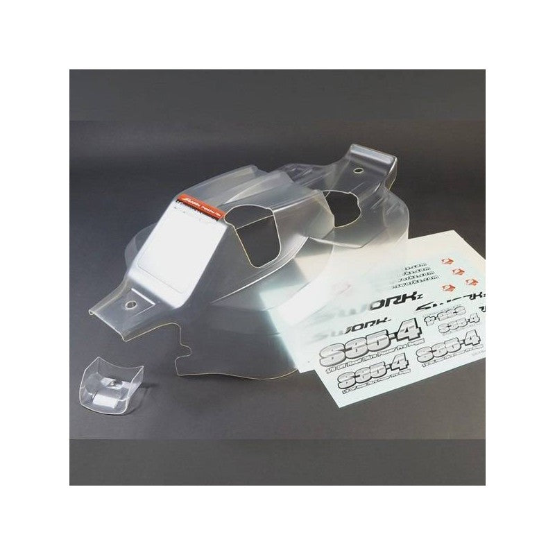 SWORKz S35 Series Falcon ST-4 Clean Body Shell (Pre-Cut for Nitro Buggy)
