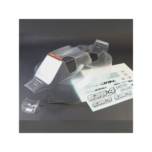 SWORKz S35 Series Falcon ST-4 Clean Body Shell (Pre-Cut for Nitro Buggy)