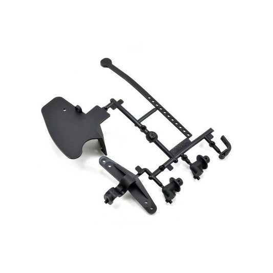 SWorkz S350T Body Mount with Fuel Tank Ring-pull