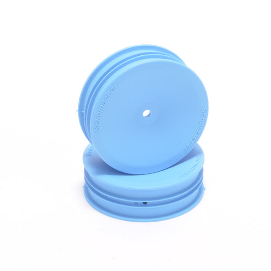 Wheel; Hex - Front Slim - 2WD - Blue - pr