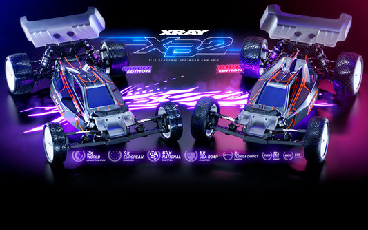 XRAY XB2C'26 - 2WD 1/10 ELECTRIC OFF-ROAD CAR - CARPET EDITION